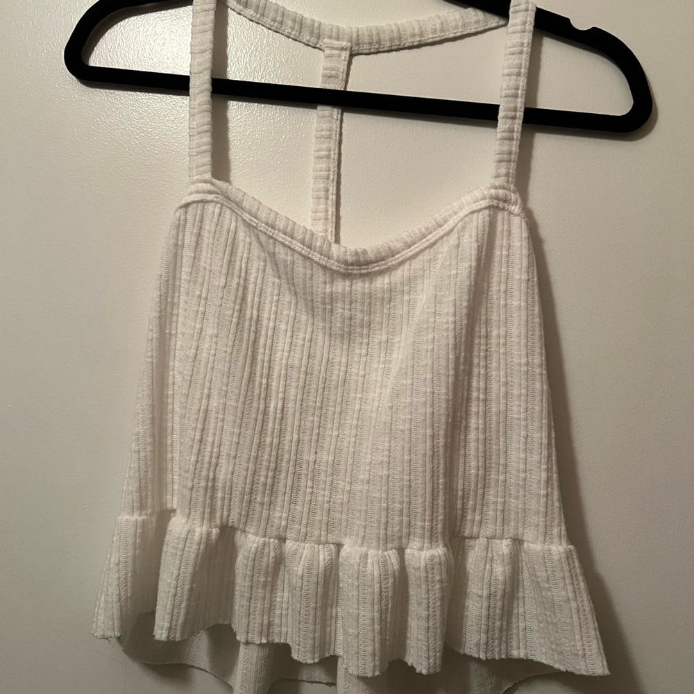Boutique White Crop Top